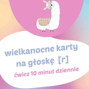Wielkanocne zadania logopedyczne na głoskę [r]